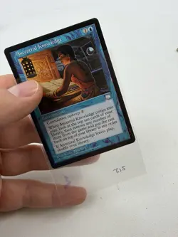 Ancestral Knowledge Magic the Gathering Weatherlight LP Regular Card MTG TCG - Image 3