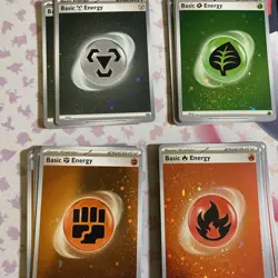 Pokemon Tcg Scarlet & Violet Holo Energies Lot 519 Cards 151 Cosmos Holos + More - Image 3