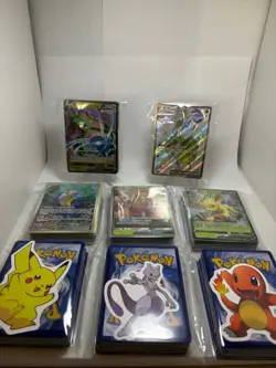 Pokemon 100 Card Lot Includes 5 Rares + 1 Ultra Rare | V EX VMAX GX VSTAR IR - Image 2
