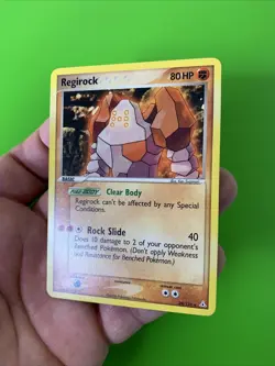 Regirock 28/110 EX Holon Phantoms Non-Holo Pokemon Card LP - Image 3