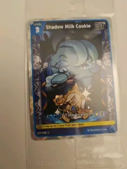 Shadow Milk Cookie P-063 CookieRun Braverse TCG Official Promo Card ENGLISH - Image 1