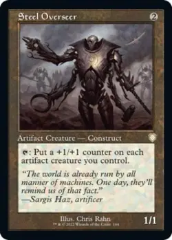 Steel Overseer - Medium Play MTG Commander: The Brothers' War - Image 1