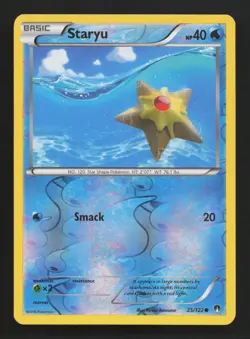 Staryu 25/122 - Reverse Holo - NM- XY - BREAKpoint Pokemon Card - Image 1