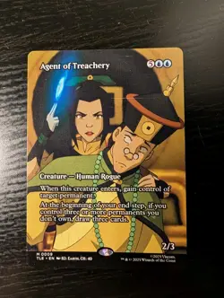 Agent of Treachery (Borderless) - 0009 - Avatar: The Last Airbender TLE MTG NM/M - Image 1