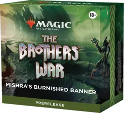 The Brothers' War Prerelease Mishra's Burnished Banner ENGLISH SEALED MAGIC MTG - Image 1