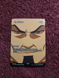 MTG Cruel Tutor 0024 Regular Showcase Avatar The Last Air Bender - Image 1