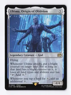 Ultima, Origin of Oblivion 0002 (R) MTG Final Fantasy (FIN) (EN) - Image 1