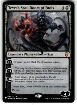 MTG English Tevesh Szat, Doom of Fools Mint Normal Commander Legends #153/361 - Image 1