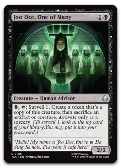Joo Dee, One of Many #105 TLA Magic MTG - Image 1