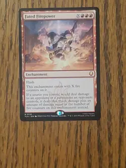 Fated Firepower TLA #132 - MTG Avatar: The Last Airbender Near Mint Magic - Image 1