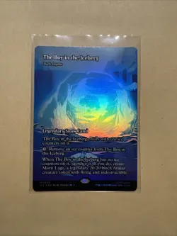 MTG The Boy in the Iceberg - Dark Depths TLE 0056 M NM FOIL Borderless - Image 2