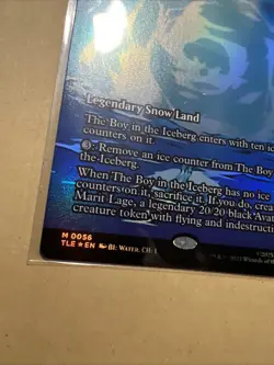 MTG The Boy in the Iceberg - Dark Depths TLE 0056 M NM FOIL Borderless - Image 3