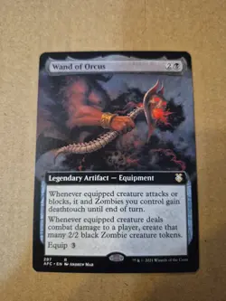 Wand of Orcus (Extended Art) Commander: Adventures in the Forgotten Realms... - Image 1