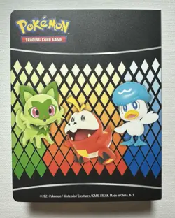 Pokemon TCG Scarlet & Violet Mini Binder Portfolio 60 Page Koraidon Miraidon - Image 3