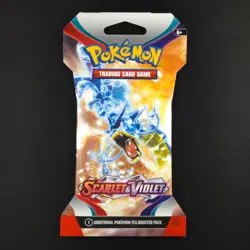 Scarlet & Violet Base Sleeved Booster Pack Random Art - Pokemon Sealed - Image 2