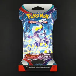 Scarlet & Violet Base Sleeved Booster Pack Random Art - Pokemon Sealed - Image 3