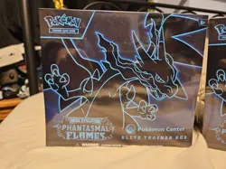 Phantasmal Flames TCG Pokemon Center Exclusive Elite Trainer Box ETB - Image 2