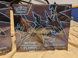 Phantasmal Flames TCG Pokemon Center Exclusive Elite Trainer Box ETB - Image 3