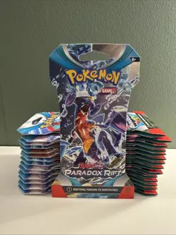 Pokemon TCG Scarlet Violet Paradox Rift Sleeved Booster Pack - Image 1