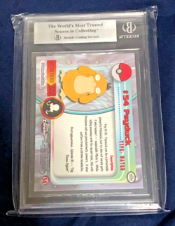 2000 Pokemon Chrome #54 Psyduck Beckett 8.5 - Image 2