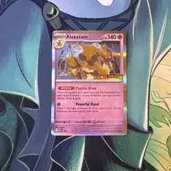 Alakazam MEP 003, Mega Evolution Stamped, Prerelease Pokemon Tcg Promo Mep003 - Image 1
