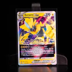 NM - Pokemon TCG Zeraora VSTAR 055/159 Crown Zenith Holo - Image 1