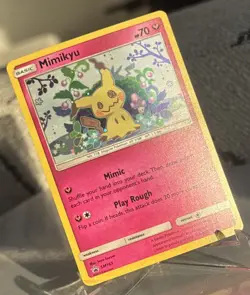 Mimikyu SM163 Holo Black Star Promo - - Image 1