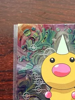 1999 Pokemon TV Animation Edition Weedle #13 Holo Black Label - Image 3