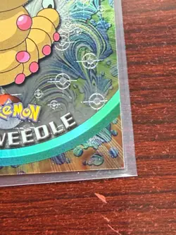 1999 Pokemon TV Animation Edition Weedle #13 Holo Black Label - Image 5