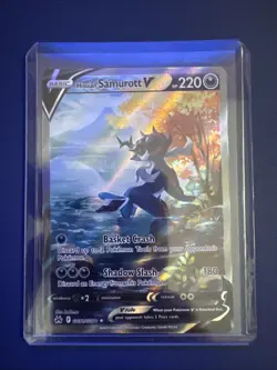 Pokemon TCG: Crown Zenith Galarian Gallery Hisuian Samurott V GG51/GG70 - NM - Image 1