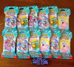 Pokemon TCG - Journey Together - Sleeved Booster Pack - Factory Sealed x4 - Image 1