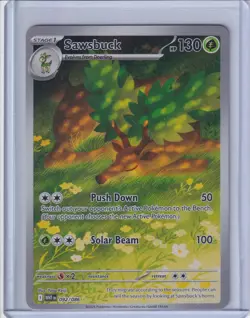 2025 Pokemon SV White Flare WHT EN Sawsbuck Illustration Rare #092/086 NM/MINT - Image 3