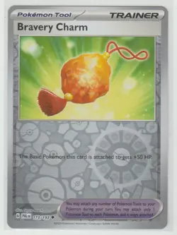 2023 Scarlet & Violet Series - Paldea Evolved Bravery Charm Uncommon #173 - Image 1