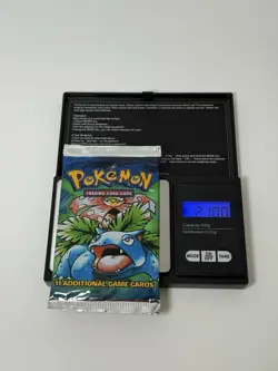 21.00g HEAVYU 1999 Pokemon Venusaur Art Base Set Booster Pack! Factory Sealed! - Image 1