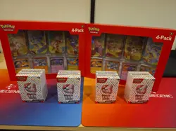 POKEMON TCG SV 151 LOT 4×BOOSTER BUNDLES 2×SAM's CLUB EXLUSIVE MINI TIN SEALED! - Image 1