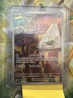 Pokemon TCG Drowzee 210/198 Scarlet & Violet Base Set Illustration Rare NM - Image 2
