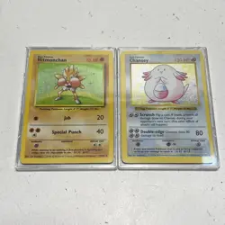 1999 Pokemon Holographic Base Set Trading Card Singles (Set Of 2) - Image 2