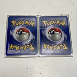 1999 Pokemon Holographic Base Set Trading Card Singles (Set Of 2) - Image 3