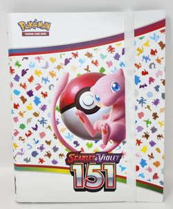 Pokemon Scarlet & Violet 151 Mew Binder Collection Binder Only Never Used - Image 1