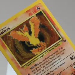Pokemon TCG - Moltres 12/62 Fossil Holo Rare WOTC 1999 - PL - Image 1