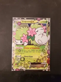 Shaymin EX XY148 XY Holo Pokemon tcg New sealed Black star Promo - Image 1