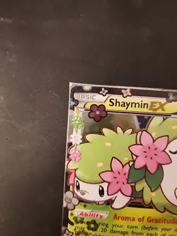 Shaymin EX XY148 XY Holo Pokemon tcg New sealed Black star Promo - Image 2