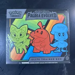 Pokemon TCG Paldea Evolved Elite Trainer Box ETB Factory Sealed NEW - Image 1