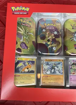 POKEMON TCG 151 Mini Tins 4 Pack + 4 Promos NIB Sealed Sams Club Exclusive NEW - Image 2