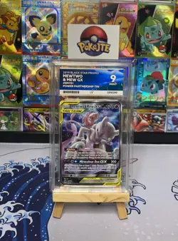 Mewtwo & Mew Tag Team GX SM191 - Alternative Art - Pokemon TCG ✨ACE 9 ✨ - Image 1
