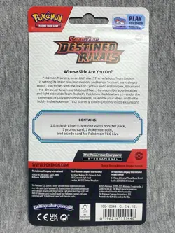 Pokemon Destined Rivals Blister Pack | Eevee Promo | BRAND NEW - Image 2