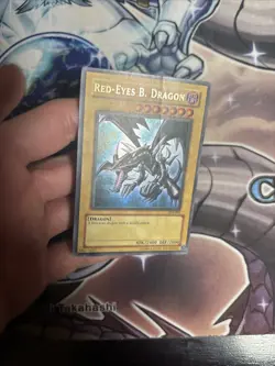 (AY) Yugioh Red-Eyes Black Dragon SDJ-001 Unlimited Edition Holo Yu-Gi-Oh! MP - Image 3