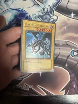 (AY) Yugioh Red-Eyes Black Dragon SDJ-001 Unlimited Edition Holo Yu-Gi-Oh! MP - Image 5