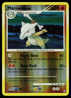 Pokemon Card - Marowak Legends Awakened 63/146 Reverse Holo - Image 1
