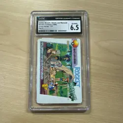 1999 POKEMON CARD BANDAI CARDDASS VENDING SERIES 5 JAMES MEOWTH OTOSHI MARO - Image 1